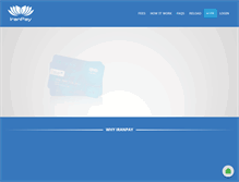 Tablet Screenshot of iranpay.com